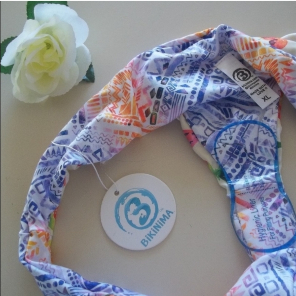Bikinima Sz:Xl Fruity Geometric Bikini Bottoms